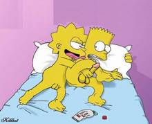 #pic415143: Bart Simpson – Killbot – Lisa Simpson – The Simpsons – animated – helix