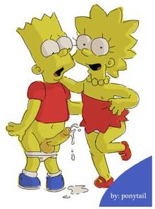 #pic408155: Bart Simpson – Lisa Simpson – Ponytail – The Simpsons