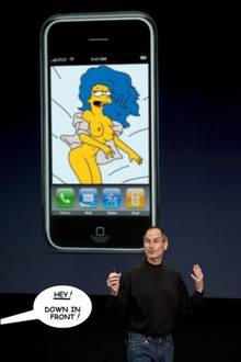 #pic581294: Marge Simpson – Pat Kassab – Phillipthe2 – Steve Jobs – The Simpsons – apple – iPhone