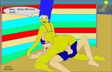 #pic577517: Cosmic – Marge Simpson – Milhouse Van Houten – The Simpsons – animated