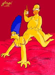 #pic703405: Homer Simpson – Marge Simpson – The Simpsons – Yellowgirl