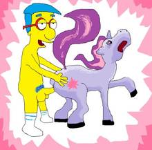 #pic621333: Friendship is Magic – Milhouse Van Houten – My Little Pony – The Simpsons – Twilight Sparkle