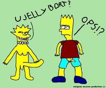 #pic614775: Bart Simpson – Lisa Simpson – The Simpsons – Trollface – meme