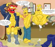 #pic1063563: Groundskeeper Willie – SeriousMonkey – Seymour Skinner – Superintendent Chalmers – The Simpsons