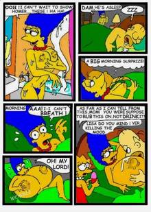 #pic734331: Bart Simpson – Homer Simpson – Lisa Simpson – Marge Simpson – The Simpsons – comic – necron99