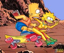 #pic730505: Bart Simpson – Lisa Simpson – The Simpsons – futa-toon
