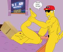 #pic762580: Duffman – The Simpsons – animated