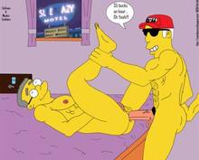#pic762519: Duffman – The Simpsons – Waylon Smithers – animated – manlytoons