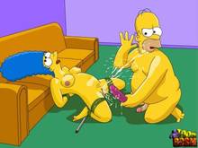 #pic1111239: Homer Simpson – Marge Simpson – The Simpsons – Toon BDSM