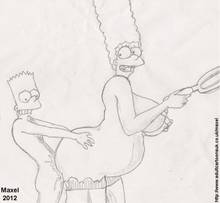#pic1058796: Bart Simpson – Marge Simpson – The Simpsons – maxel