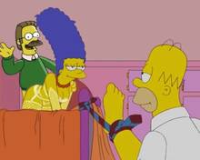 #pic1057459: Homer Simpson – Marge Simpson – Ned Flanders – The Simpsons – animated