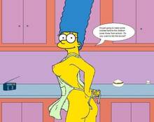 #pic596080: Marge Simpson – Ned Flanders – The Simpsons
