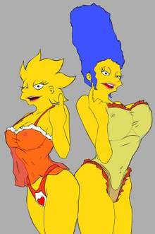#pic595810: Lisa Simpson – Marge Simpson – The Simpsons
