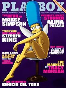 #pic999482: Marge Simpson – Playboy – Playtoon – The Simpsons