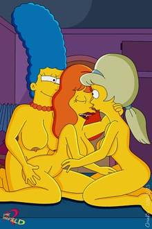 #pic999456: Claudia-R – Lurleen Lumpkin – Marge Simpson – Mindy Simmons – The Simpsons