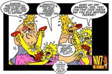 #pic423020: Abraham Simpson – Lisa Simpson – The Simpsons – nev