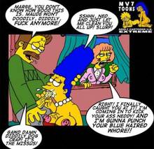 #pic422971: Marge Simpson – Maude Flanders – Ned Flanders – The Simpsons – nev