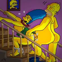 #pic1028016: Homer Simpson – Marge Simpson – The Simpsons