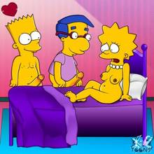 #pic986882: Bart Simpson – Lisa Simpson – Milhouse Van Houten – The Simpsons – xl-toons