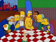 #pic967341: Homer Simpson – Julius Hibbert – Marge Simpson – Moe Szyslak – Montgomery Burns – Snake Jailbird – The Simpsons – captain mccallister