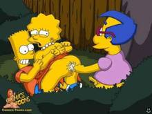 #pic948675: Bart Simpson – Lisa Simpson – Milhouse Van Houten – The Simpsons – comics-toons