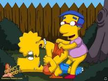 #pic948672: Bart Simpson – Lisa Simpson – Milhouse Van Houten – The Simpsons – comics-toons