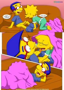 #pic951198: Lisa Simpson – Milhouse Van Houten – PalComix – The Simpsons – comic