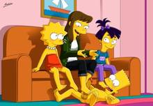 #pic1261596: Bart Simpson – Laura Powers – Lisa Simpson – Nikki McKenna – The Simpsons – arabatos