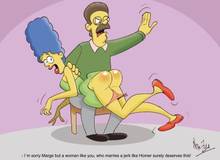 #pic942013: Marge Simpson – Ned Flanders – Nik-Zula – The Simpsons