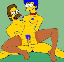 #pic465476: Marge Simpson – Ned Flanders – The Simpsons
