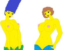 #pic1229746: Breakdown (artist) – Marge Simpson – Maude Flanders – The Simpsons