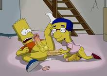#pic454410: Bart Simpson – Milhouse Van Houten – The Simpsons