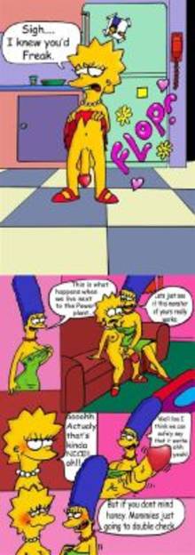 #pic588319: Bart Simpson – Lisa Simpson – Marge Simpson – The Simpsons – comic