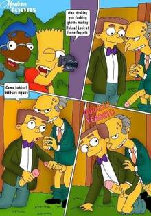 #pic569542: Bart Simpson – Milhouse Van Houten – Modern Toons – Montgomery Burns – Outhouse – The Simpsons – Waylon Smithers – meme
