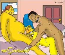 #pic610449: Comic Book Guy – Jeff Albertson – Julius Hibbert – Marge Simpson – Niicko – The Simpsons