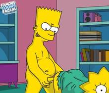 #pic608177: Bart Simpson – Lisa Simpson – The Simpsons – famous-toons-facial