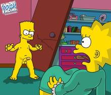 #pic608170: Bart Simpson – Lisa Simpson – The Simpsons – famous-toons-facial