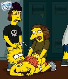 #pic608152: Dolph Starbeam – Jimbo Jones – Kearney Zzyzwicz – Lisa Simpson – The Simpsons – famous-toons-facial