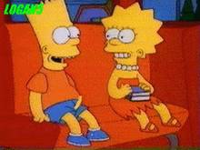 #pic1220005: Bart Simpson – Lisa Simpson – Logan5 – The Simpsons – animated