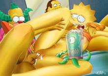 #pic549667: Comic Book Guy – Krusty The Clown – Lisa Simpson – The Simpsons – kang – kodos