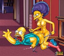 #pic544402: Homer Simpson – Patty Bouvier – The Simpsons – futa-toon