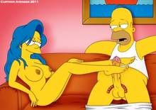 #pic661014: Homer Simpson – Marge Simpson – The Simpsons – cartoon avenger