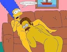 #pic659491: Marge Simpson – Ned Flanders – The Simpsons
