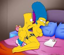 #pic661010: Bart Simpson – Marge Simpson – The Simpsons – cartoon avenger – tapdon