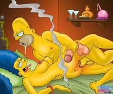 #pic655942: Homer Simpson – Marge Simpson – The Simpsons – Toon-Party