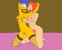 #pic638317: Family Guy – Lois Griffin – MadDog 20/20 – Marge Simpson – The Simpsons – crossover
