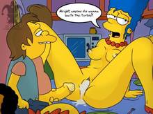 #pic1252846: Marge Simpson – Nelson Muntz – The Simpsons – blargsnarf