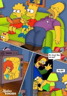 #pic509628: Abraham Simpson – Bart Simpson – Homer Simpson – Lisa Simpson – Maggie Simpson – Marge Simpson – Maude Flanders – Modern Toons – Ned Flanders – The Simpsons