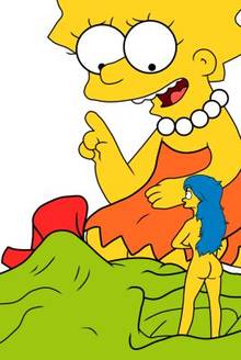 #pic509340: Bluespin – Lisa Simpson – Marge Simpson – The Simpsons