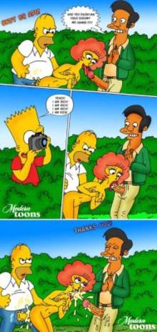 #pic508658: Apu Nahasapeemapetilon – Bart Simpson – Homer Simpson – Maude Flanders – Modern Toons – The Simpsons